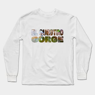 EL QUESRTO GORGE - Western Australia Waterfall Long Sleeve T-Shirt